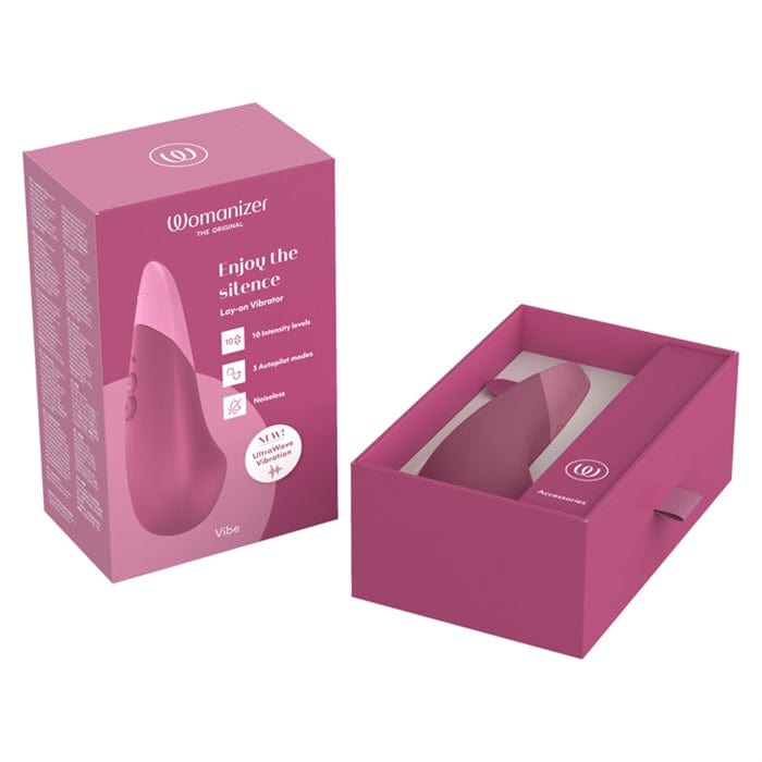 Vibrateur Puissant - Womanizer - Womanizer VIBE avec UltraWave Womanizer Sensations plus