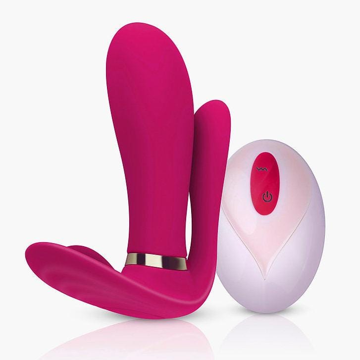 Vibrateur Triple Stimulation - Secwell - Aiko Remote Wearable Triple Stimulator Secwell Sensations plus