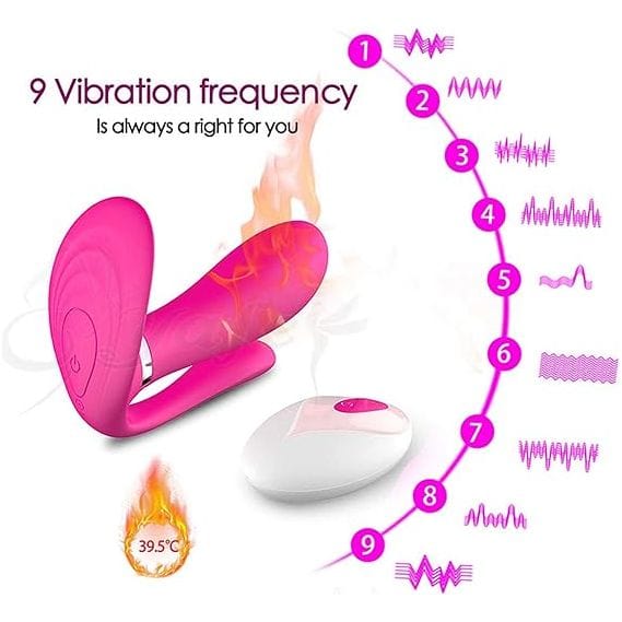 Vibrateur Triple Stimulation - Secwell - Aiko Remote Wearable Triple Stimulator Secwell Sensations plus