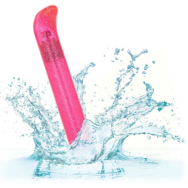 Vibrateur vaginal point G - CalExotics - Sparkle Slim G-Vibe in Pink CalExotics Sensations plus