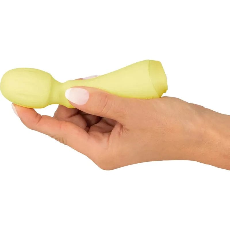 Vibrateur Wand - Cuties - Cuties Mini Vibrateur Jaune Cuties Sensations plus