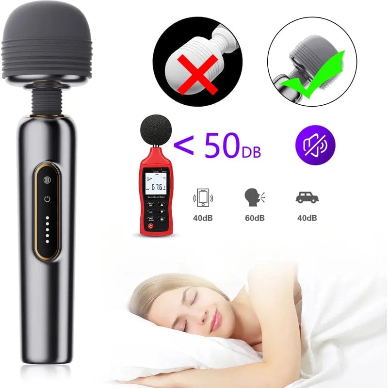 Vibrateur Wand - Secwell - Vibromasseur Wand de luxe Puissant Secwell Sensations plus