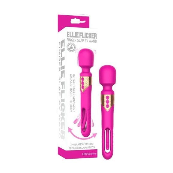 Vibrateurs Wand 2 en 1 - Secwell - Ellie Flicking Wand Puissant Secwell Sensations plus