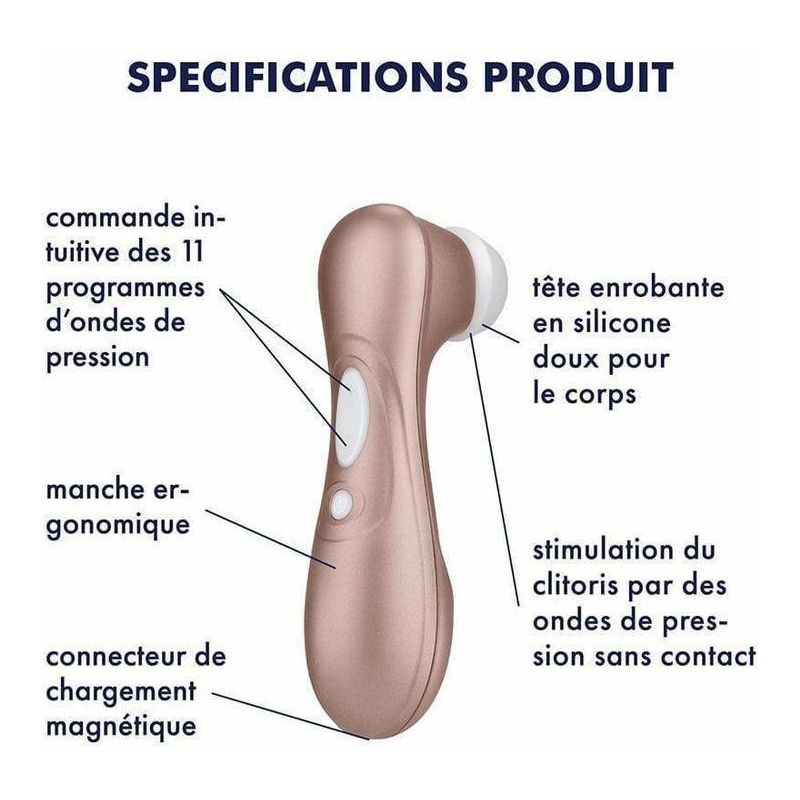 Vibrateur à Succion - Satisfyer - Pro 2 Satisfyer Sensations plus