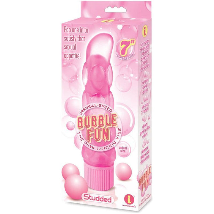 Vibrateur - Bubble Fun - Studded Icon brands Sensations plus